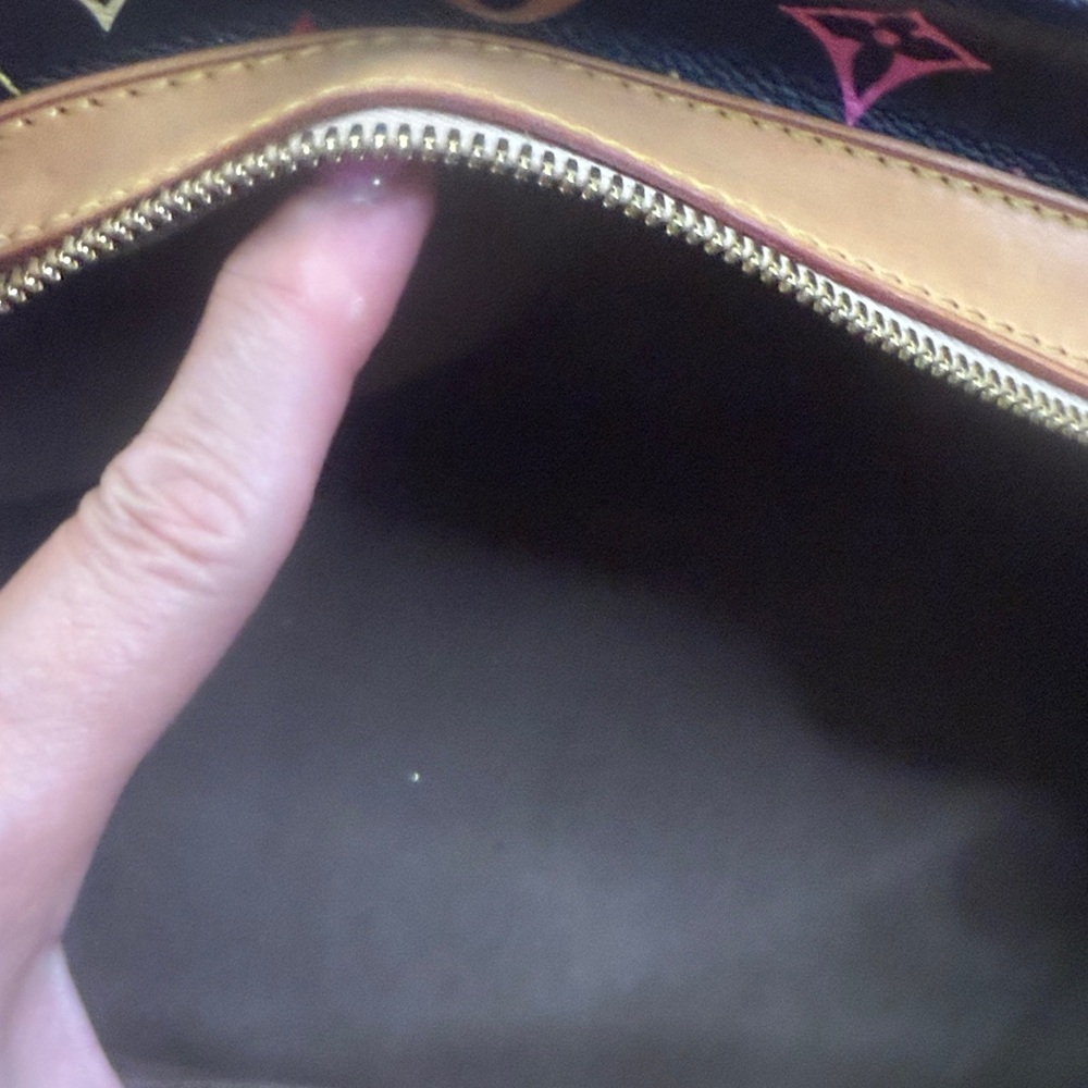 Louis Vuitton Authentic ๐ฏ Macadamia Black Multi Claudia Designer Women's Bag - Picture 9 of 17